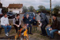 Kaffetrinken nach dem Weckruf